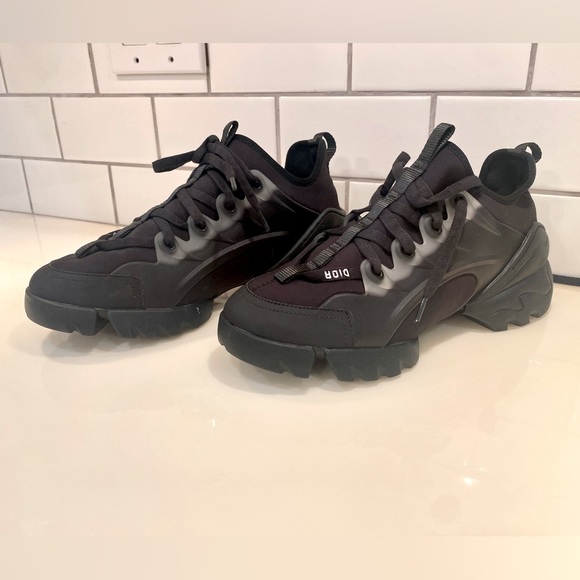 BLACK D-CONNECT SNEAKER - Picture 1 of 7